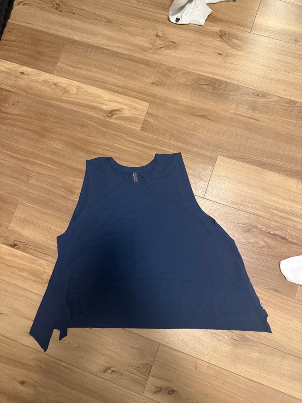 FP Movement by Free People Navy Cropped Muscle Tank